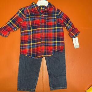 Carter’s two pieces outfit Size 24mo NWT